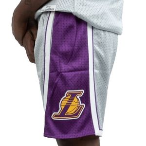 Mitchell & Ness Los Angeles Lakers 75th Anniversary Swingman Shorts Men's Large